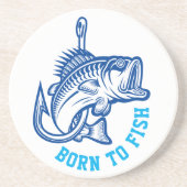 生まれ魚を釣る コースター (正面)