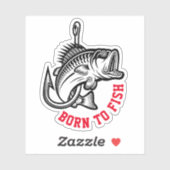 生まれ魚を釣る シール (シート)