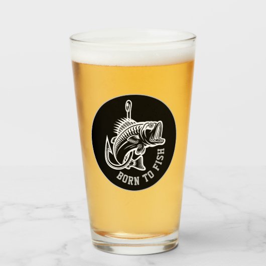 生まれ魚を釣る タンブラーグラス (ドリンク正面)