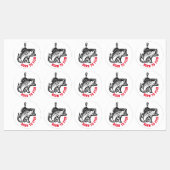 生まれ魚を釣る ラベル (シート)