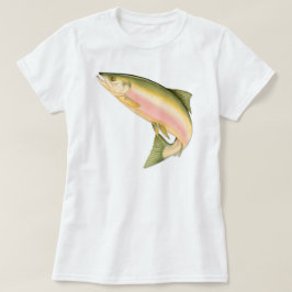 生まれ魚を釣る Tシャツ