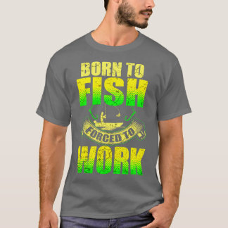 生まれ魚を釣る Tシャツ