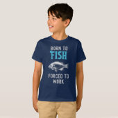 生まれ魚を釣る Tシャツ (正面フル)