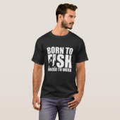 生まれ魚を釣る Tシャツ (正面フル)