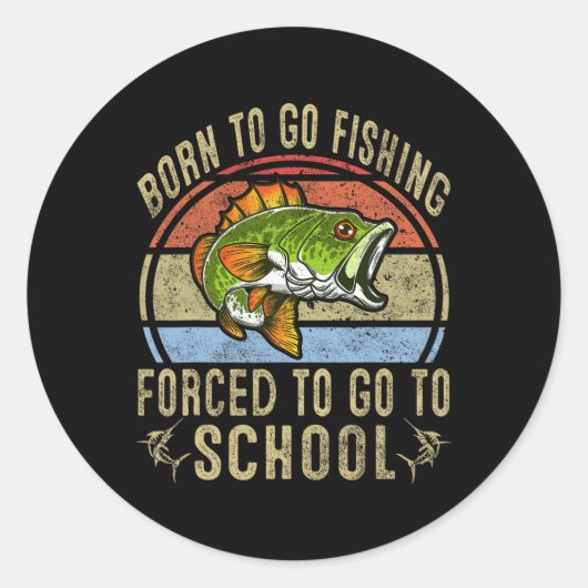 生まれ魚釣りに行かされおもしろいる ラウンドシール (正面)