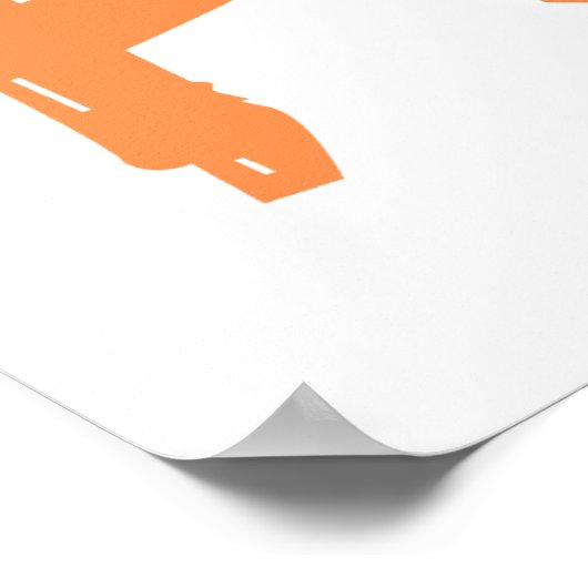 生まれ魚釣り ポスター (角)