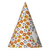 生まれ2ボールスポーツをテーマにした男の子2nd誕生日パーティー パーティーハット (左)