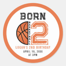 生まれ2ボールバスケットボール2nd誕生日パーティー