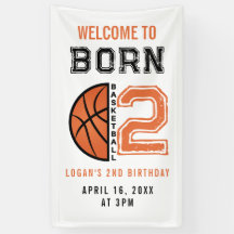 生まれ2ボールバスケットボール2nd誕生日パーティー