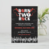 生まれ2ロック第2誕生日招待状 招待状 (スタンド正面)