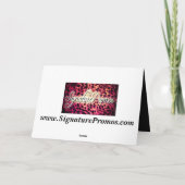 「生まれ7月4日」あいさつカード カード (裏面)