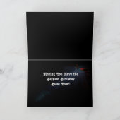 「生まれ7月4日」あいさつカード カード (内部)