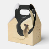 生まれBにお願いをラットイヤー中国の〔占星術の〕十二宮図 フェイバーボックス (裏面サイド)