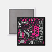 生まれDance Pink ID277 マグネット (正面/裏面)