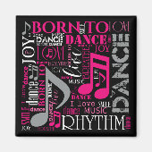 生まれDance Pink ID277 マグネット (正面)