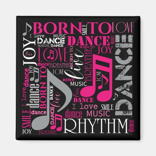 生まれDance Pink ID277 マグネット (正面)