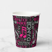 生まれDance Pink ID277 紙コップ (右)