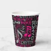 生まれDance Pink ID277 紙コップ (正面)