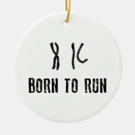 生まれDNA走に対する セラミックオーナメント