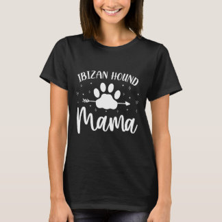 生まれIbizan Hound Mama Mom Ibizanおもしろい W Tシャツ