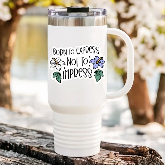 生まれImpress引用文・ノートPC |ダイカットのシール シール