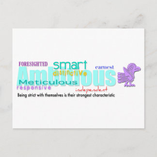 生まれIn Rooster Year Personalityはがき2 アステカ ポストカード