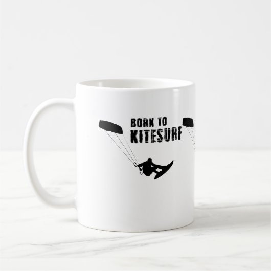 生まれKITSURFへ コーヒーマグカップ (左)