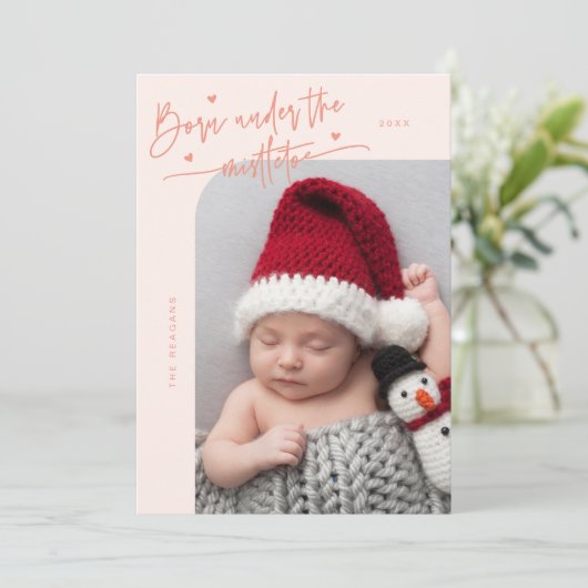 生まれMistlete Peach誕生発表 案内状 (スタンド正面)