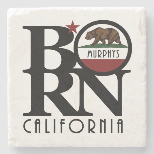 生まれMurphys California ストーンコースター (正面)