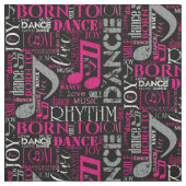 生まれPink/White ID277をDanceに変更 ファブリック (見本)