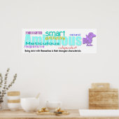 生まれRooster Year Personality Poster 2 アステカ ポスター (キッチン)