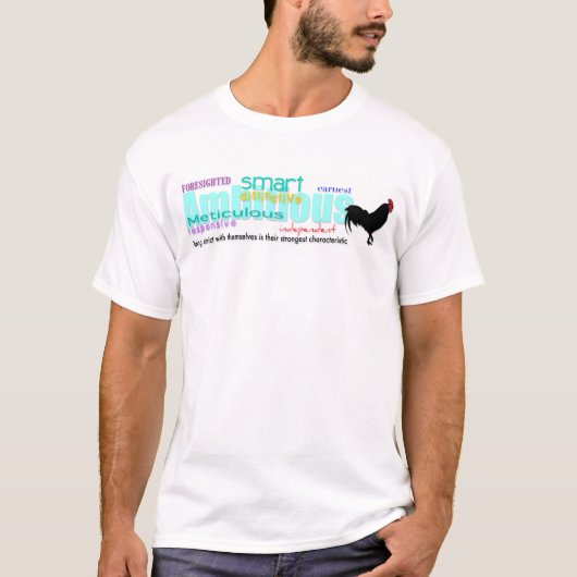 生まれRooster Year Personality Shirt 1 Tシャツ (正面)