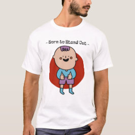 生まれTシャツを出すユニークとはっきりしたスタイル! Tシャツ