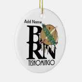 生まれTishomingoさん セラミックオーナメント (右)