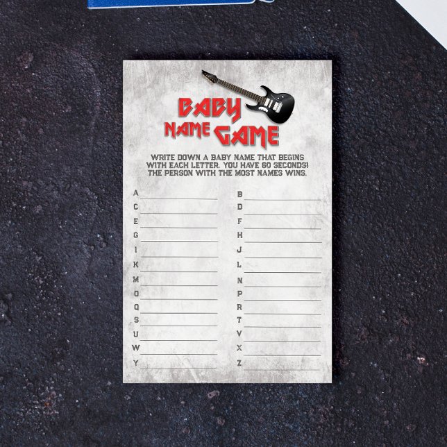 生まれTo Rock -ベビー名ゲーム (クリエイターアップロード済み)