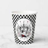 生まれTo Rock & 転が Guitar Rockerミュージシャンパーティー 紙コップ (裏面)