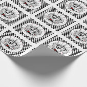 生まれTo Rock & Guitar転が Rockerミュージシャンギフト ラッピングペーパー (角)