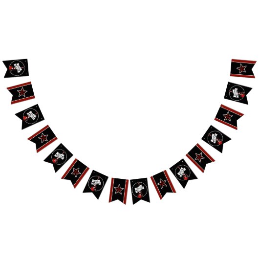 生まれTo Rock & Guitar転が RockerミュージシャンパーティーB バンティングフラッグ (全)