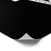 生まれTUBAワイルドおもしろいミュージックプンダークBG ポスター (角)