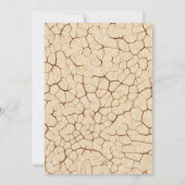 生まれTWO BE野生誕生日招待状 招待状 (裏面)