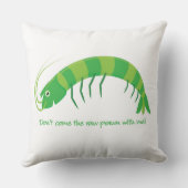 「生ま来しなエビを！」 クッション (裏面)