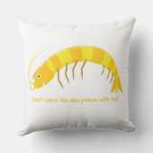 「生ま来しなエビを！」 クッション (裏面)