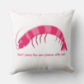 「生ま来しなエビを！」 クッション (裏面)