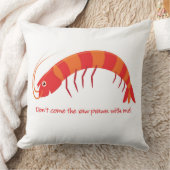 「生ま来しなエビを!」 クッション (ブランケット)