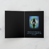 生みの母のためのサンキューカード サンキューカード (内部)