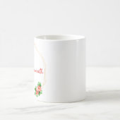 生やる気を起こさせる活の肯定 コーヒーマグカップ (中央)