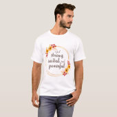 生やる気を起こさせる活の肯定 Tシャツ (正面フル)