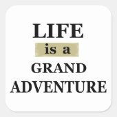 生やる気を起こさせる活引用文 スクエアシール (正面)