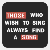 生やる気を起こさせる活引用文 スクエアシール (正面)