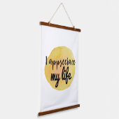 生やる気を起こさせる活引用文 吊り下げ型タペストリー (傾斜あり)